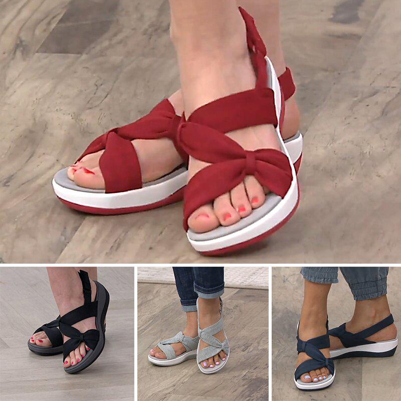 Lurachic™ - Orthopedische Zomersandalen Met Lage Hak Voor Dames