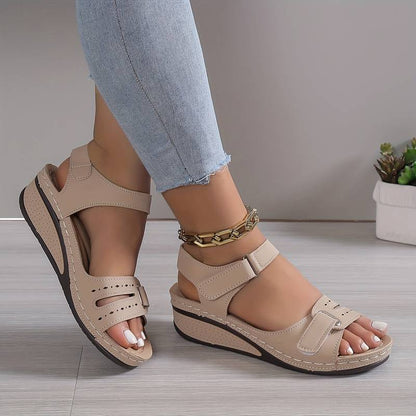 Lurachic™ - Effen sandalen met haakjes en lusjes voor dames