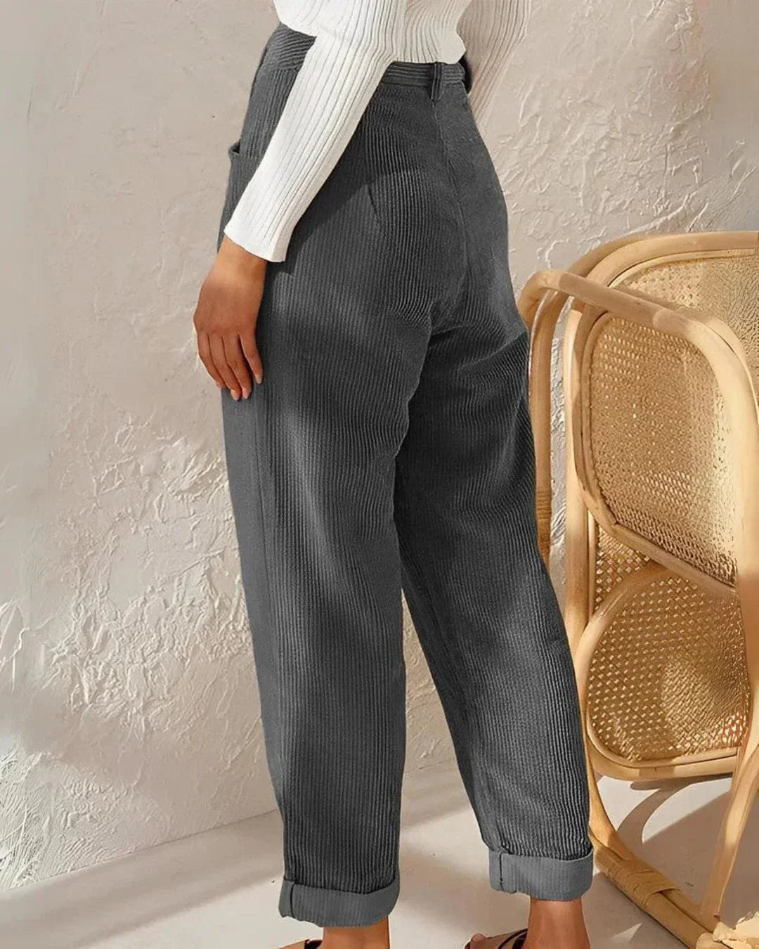 Lurachic™ - Elegante Corduroy Broek